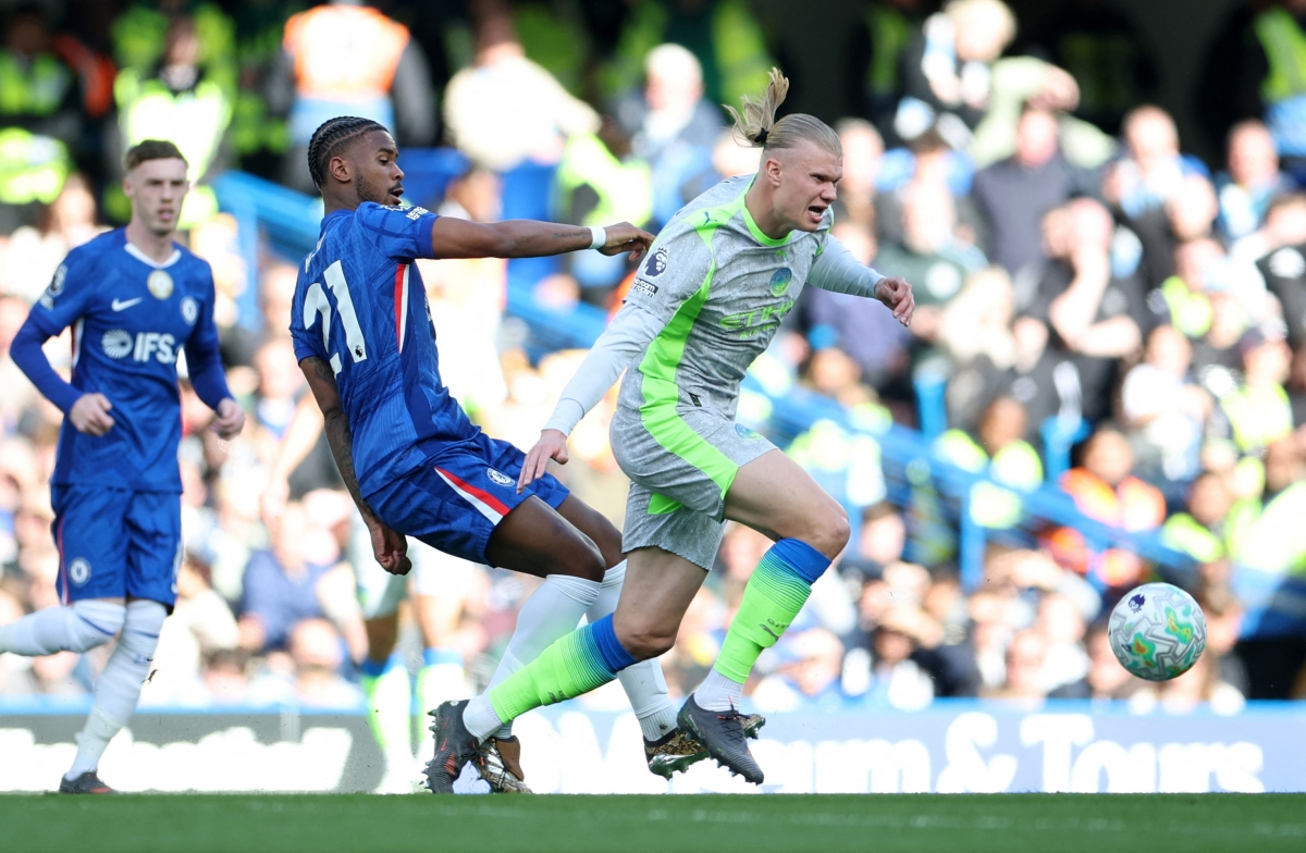 Trận đấu đang diễn ra với thế trận cân bằng (Ảnh: Reuters).