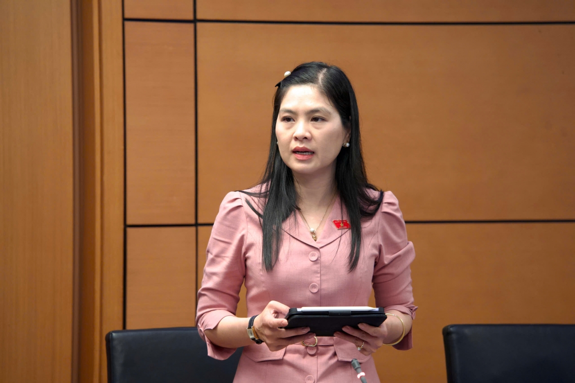 Đại biểu Phạm Thị Thu Thủy, ĐBQH tỉnh Thái Nguyên