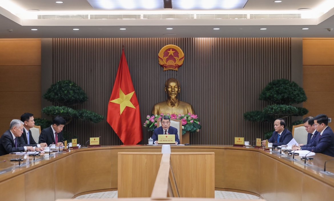 Sáng ngày 16/4/2026, tại Trụ sở Chính phủ, Thủ tướng Chính phủ Lê Minh Hưng đã điện đàm với Thủ tướng Singapore Lawrence Wong.