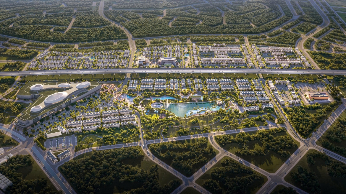 Phối cảnh khu đô thị tích hợp Thanh Phú Centre Point. Nguồn ảnh: BIM Group