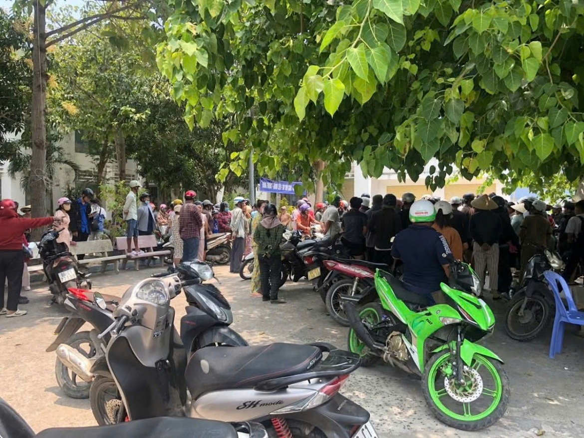 Nơi xảy ra vụ việc. Ảnh: B.H