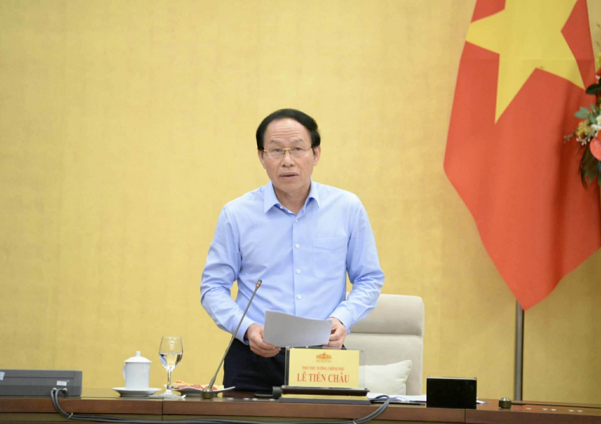 Phó Thủ tướng Lê Tiến Châu, Phó Trưởng Ban Chỉ đạo Tổng rà soát hệ thống văn bản quy phạm pháp luật.