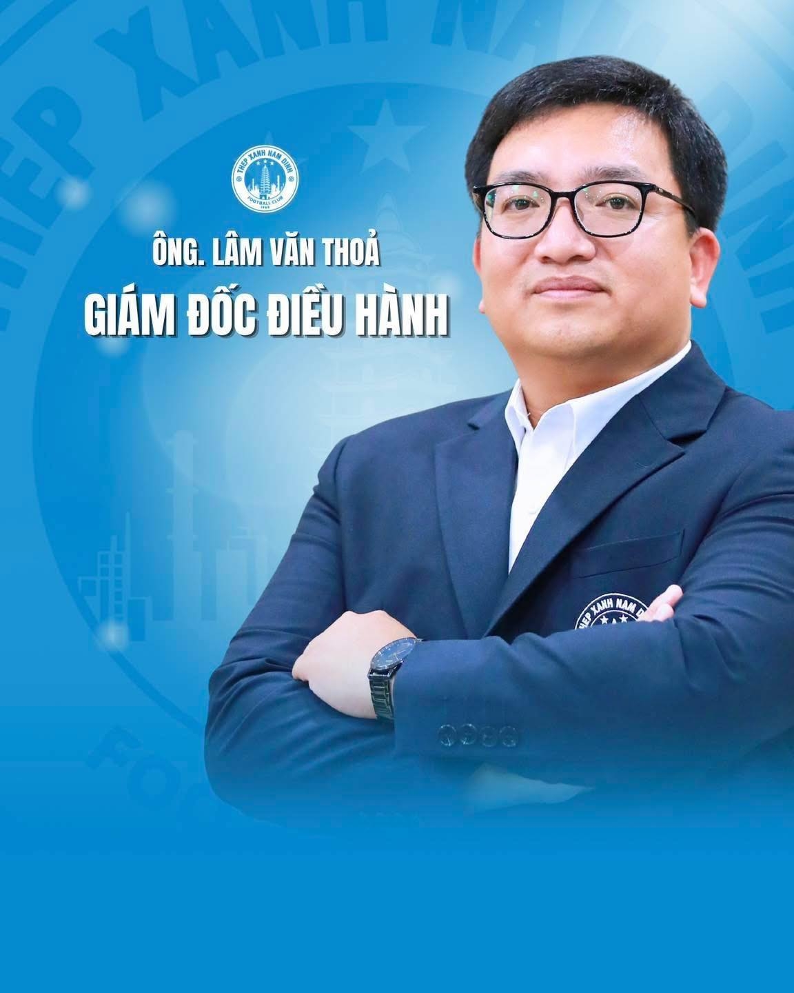 CLB Nam Định thông báo bổ nhiệm tân Giám đốc Điều hành