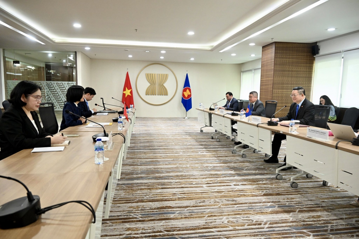 Tổng thư ký ASEAN Kao Kim Hourn đánh giá cao đóng góp của Việt Nam trong ASEAN- Ảnh Ban thư ký ASEAN