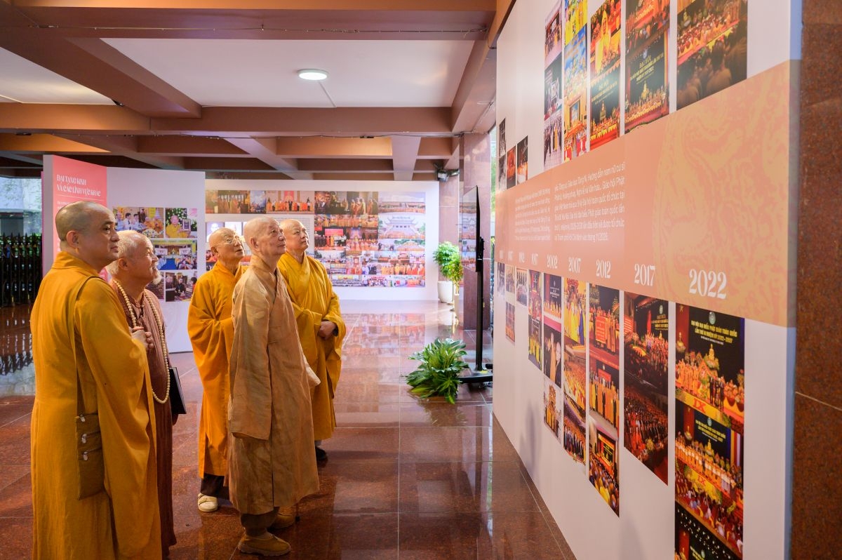 Triển lãm là dịp nhìn lại chặng đường phát triển của Phật giáo Việt Nam