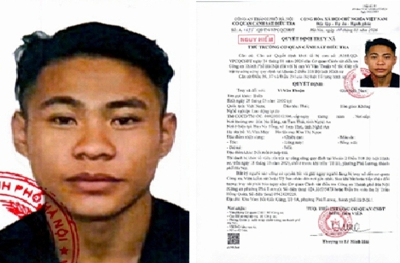 Đối tượng Vi Văn Thuận.