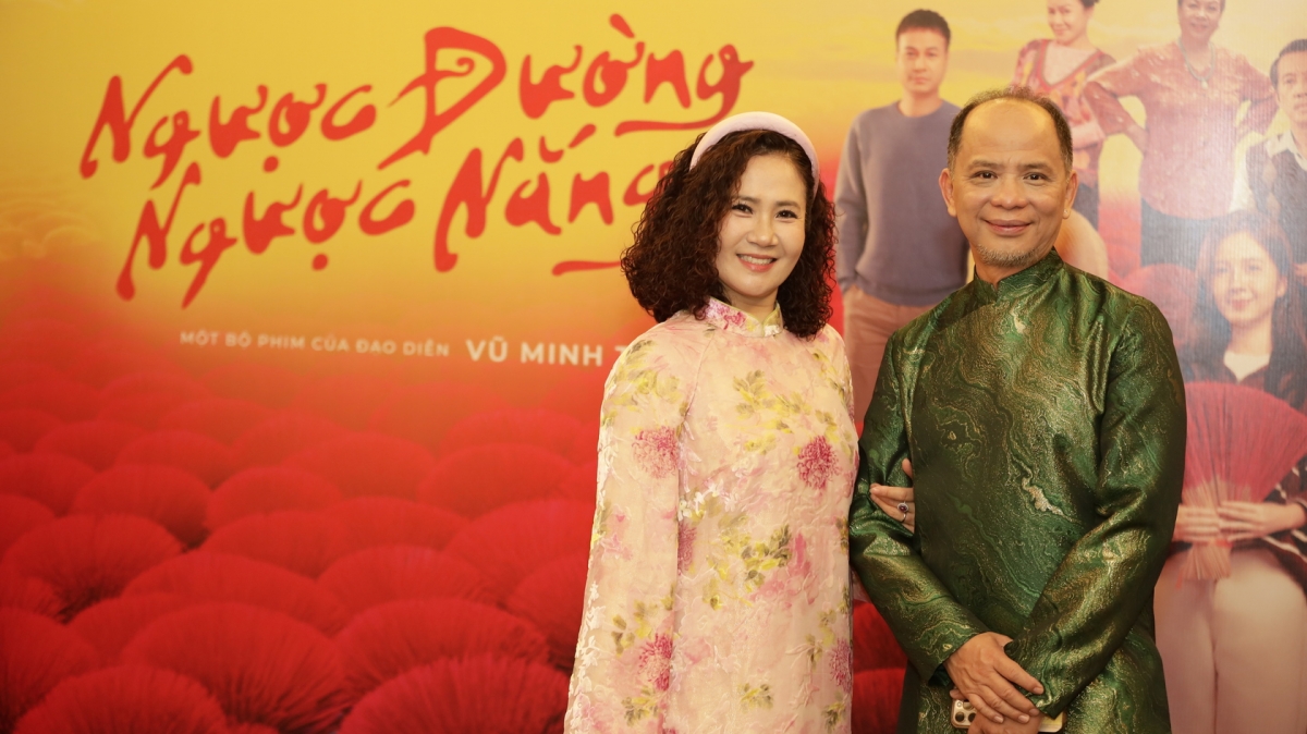 Vợ chồng diễn viên Nguyệt Hằng - Anh Tuấn