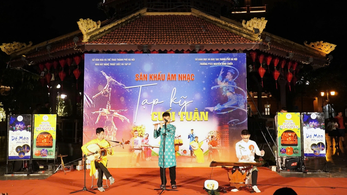 Một tiết mục tại chương trình “Âm nhạc cộng đồng”