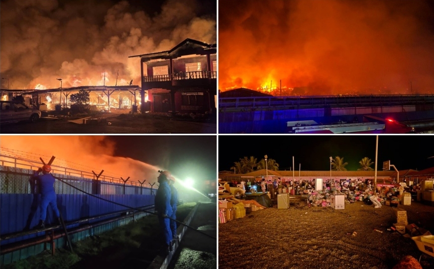 Ảnh hiện trường. Nguồn: Bernama