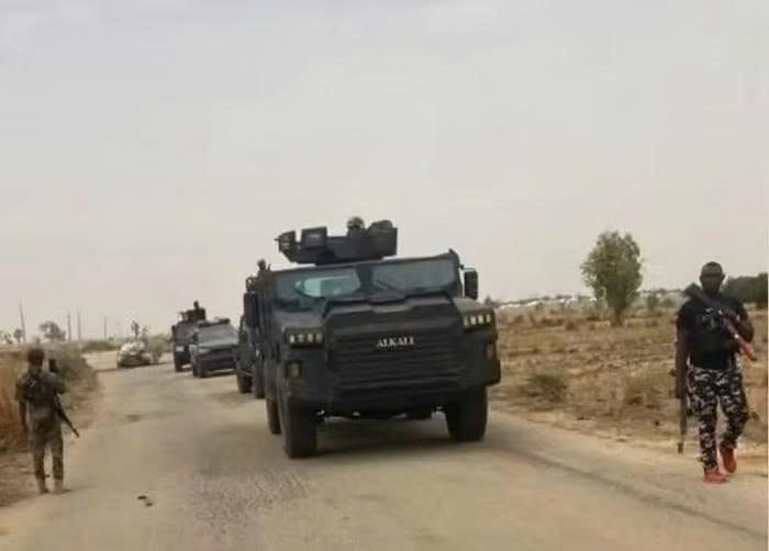 Cảnh sát Nigeria truy lùng tội phạm sau vụ việc nghiêm trọng (Ảnh: TVC News)