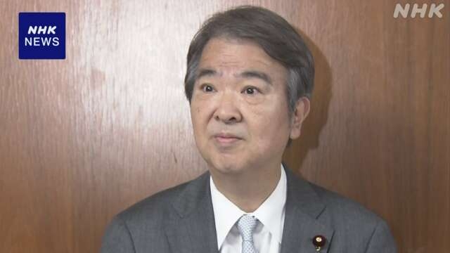 Bộ trưởng Môi trường Nhật Bản Ishihara Hirotaka. Ảnh: NHK