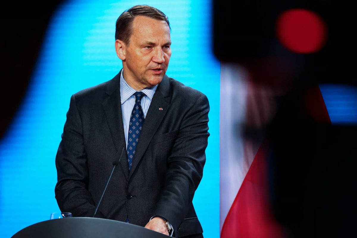 Bộ trưởng Ngoại giao Ba Lan Radoslaw Sikorski. (Ảnh: Reuters)
