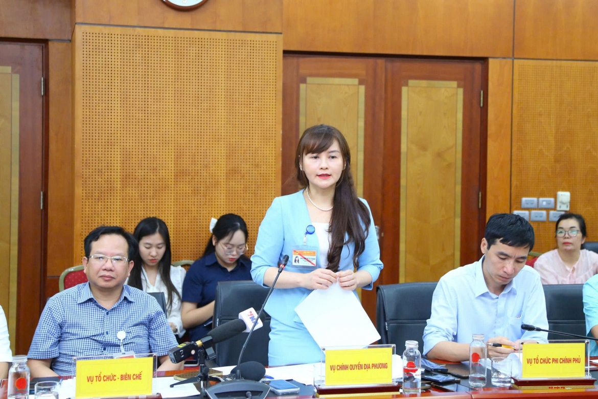 Bà Nguyễn Thị Tú Thanh, Phó vụ trưởng Vụ Chính quyền địa phương (Bộ Nội vụ) thông tin về gần 1 năm thực hiện mô hình chính quyền địa phương 2 cấp