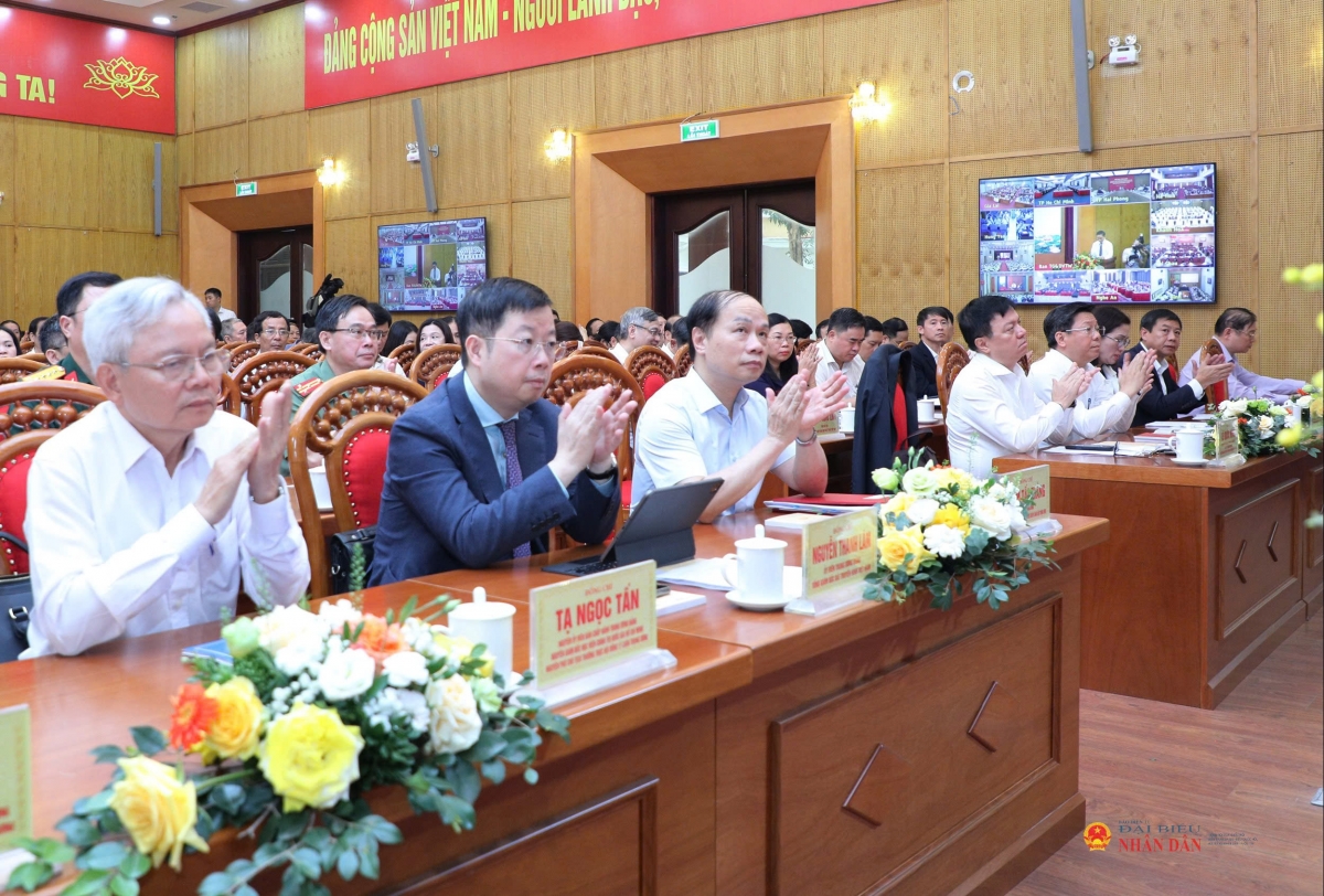 Các đại biểu tham dự hội nghị. Ảnh Thúy Hằng