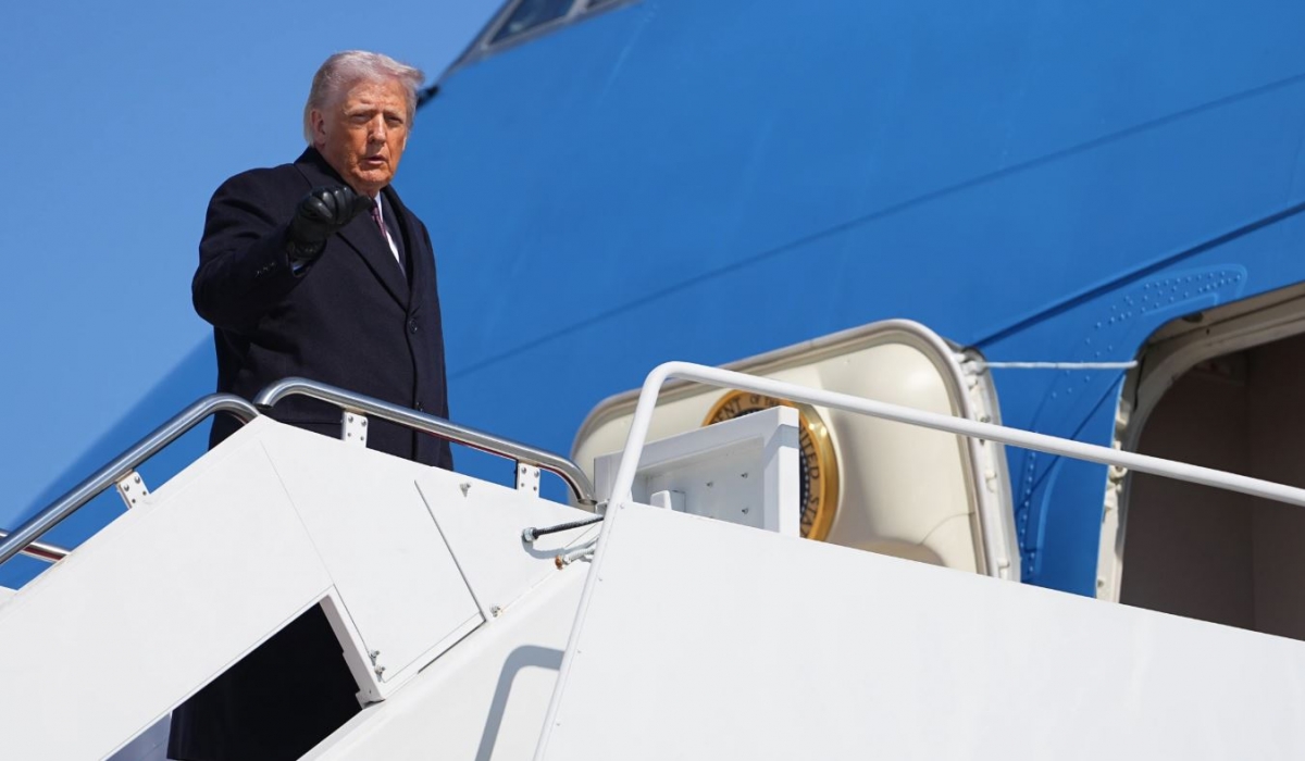 Tổng thống Trump. Ảnh: AP