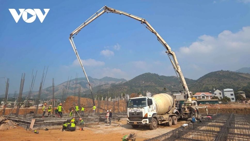 Công trình Trường Phổ thông nội trú liên cấp Tiểu học – THCS Chiềng Khương được khởi công vào tháng 10/2025