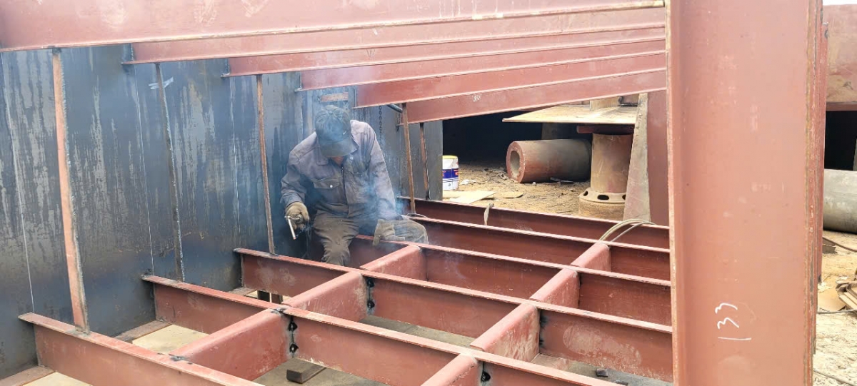 Công nhân lành nghề phục vụ đóng tàu đang khan hiếm