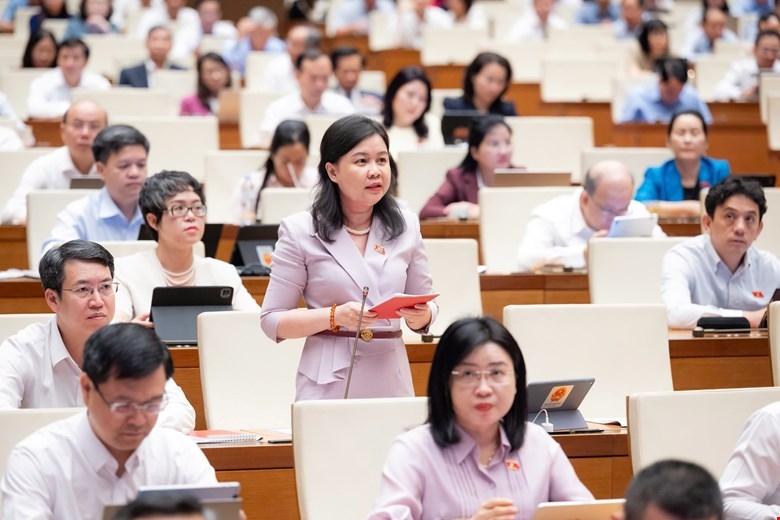 Đại biểu Nguyễn Phương Thủy (đoàn Hà Nội)