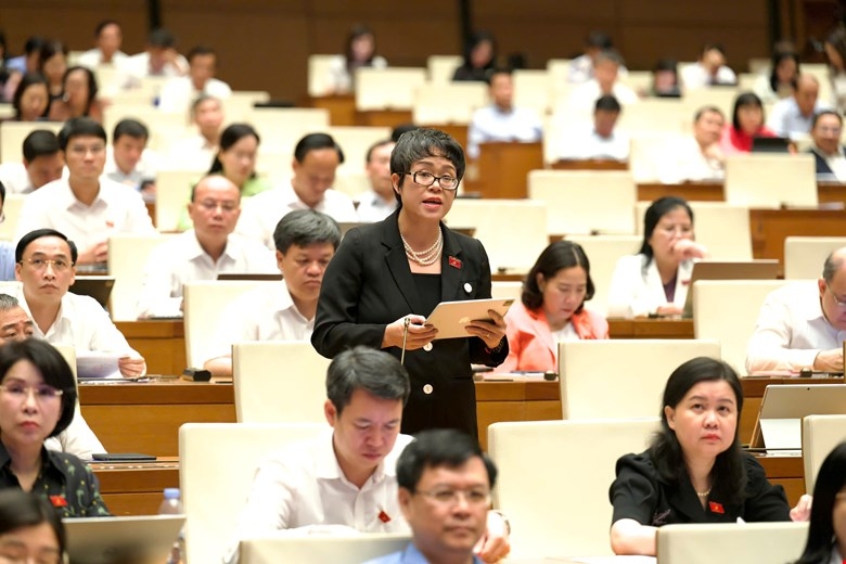 Đại biểu Dương Minh Ánh (đoàn Hà Nội)