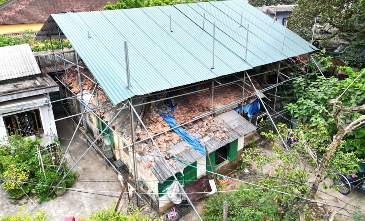 Di tích Khâm Thiên Giám đã xuống cấp nghiêm trọng trong thời gian dài
