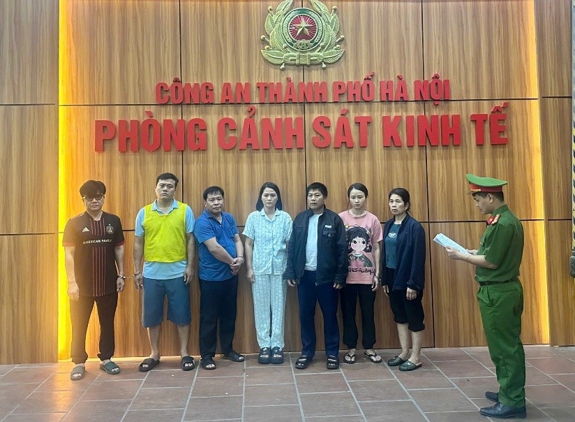 Các đối tượng bị khởi tố trong vụ án