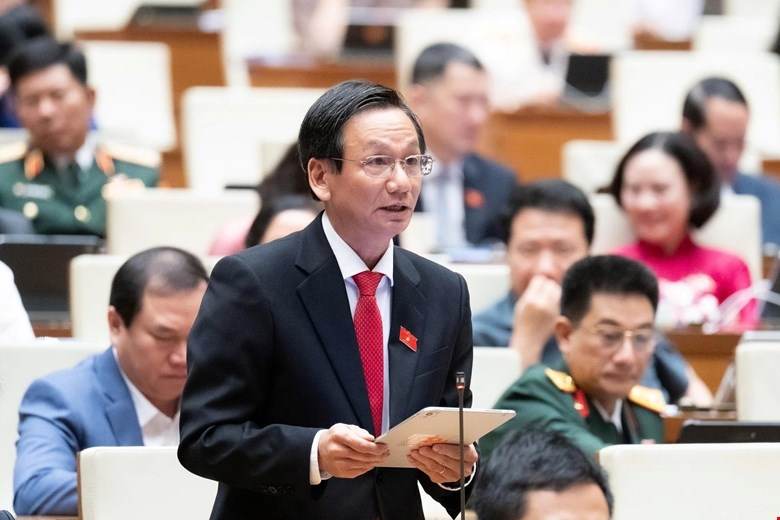 Đại biểu Đoàn Hùng Vũ, đoàn ĐBQH tỉnh Đồng Tháp