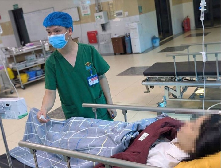 Nữ bệnh nhân được điều trị tại Bệnh viện Đa khoa Phương Bắc (Ảnh: BVCC)