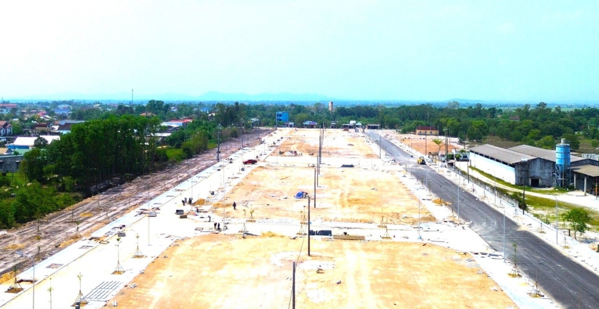 Dự án khu tái định cư Phú Đa, xã Phú Vang đã đạt hơn 85% giá trị hợp đồng