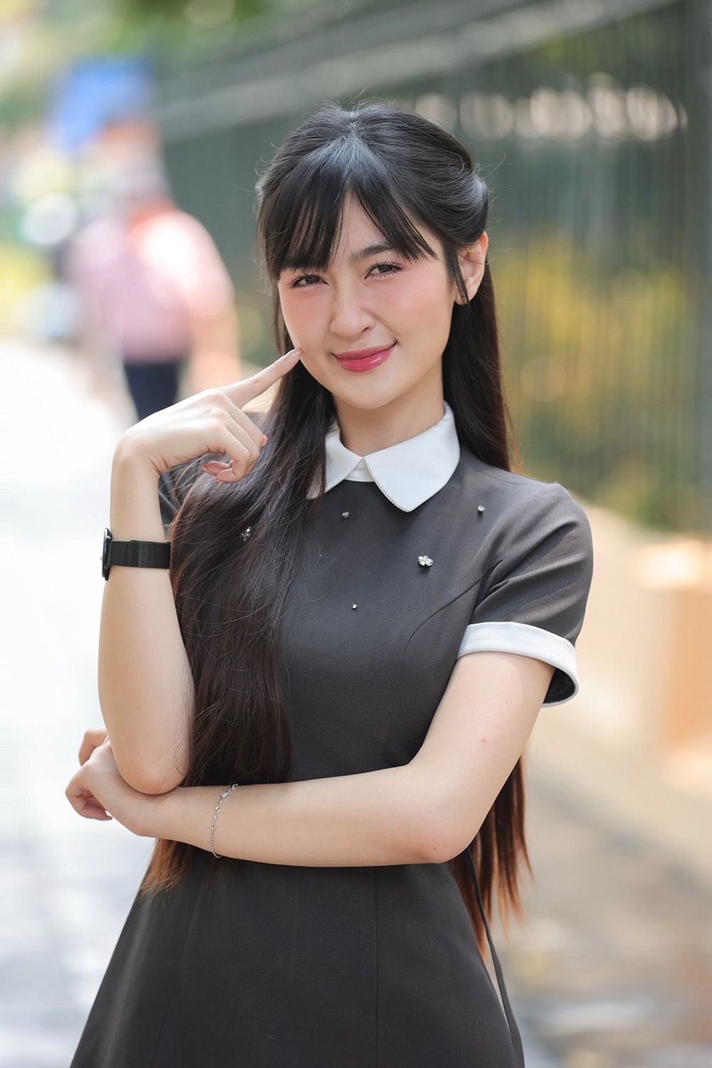 Diễn viên Ngọc Thuỷ thích bạn trai giống nhân vật của Mạnh Trường.