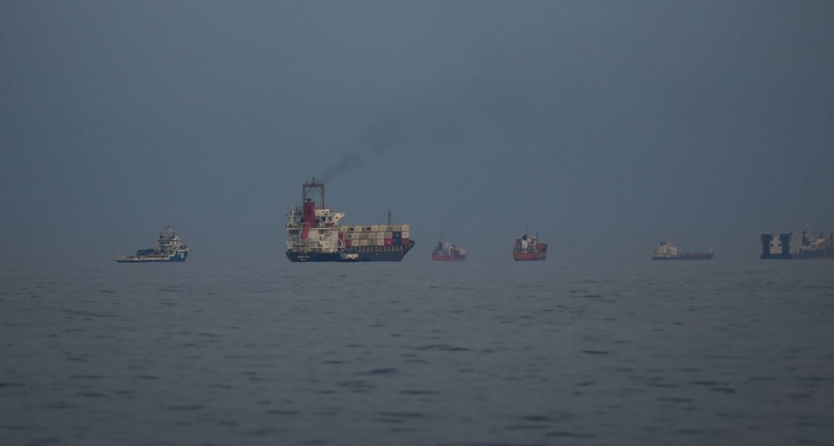 Eo biển Hormuz. Ảnh: AP