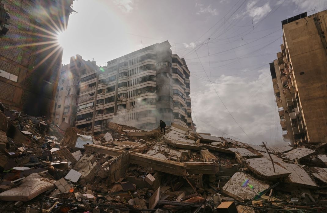 Israel tấn công Lebanon. Ảnh: AP