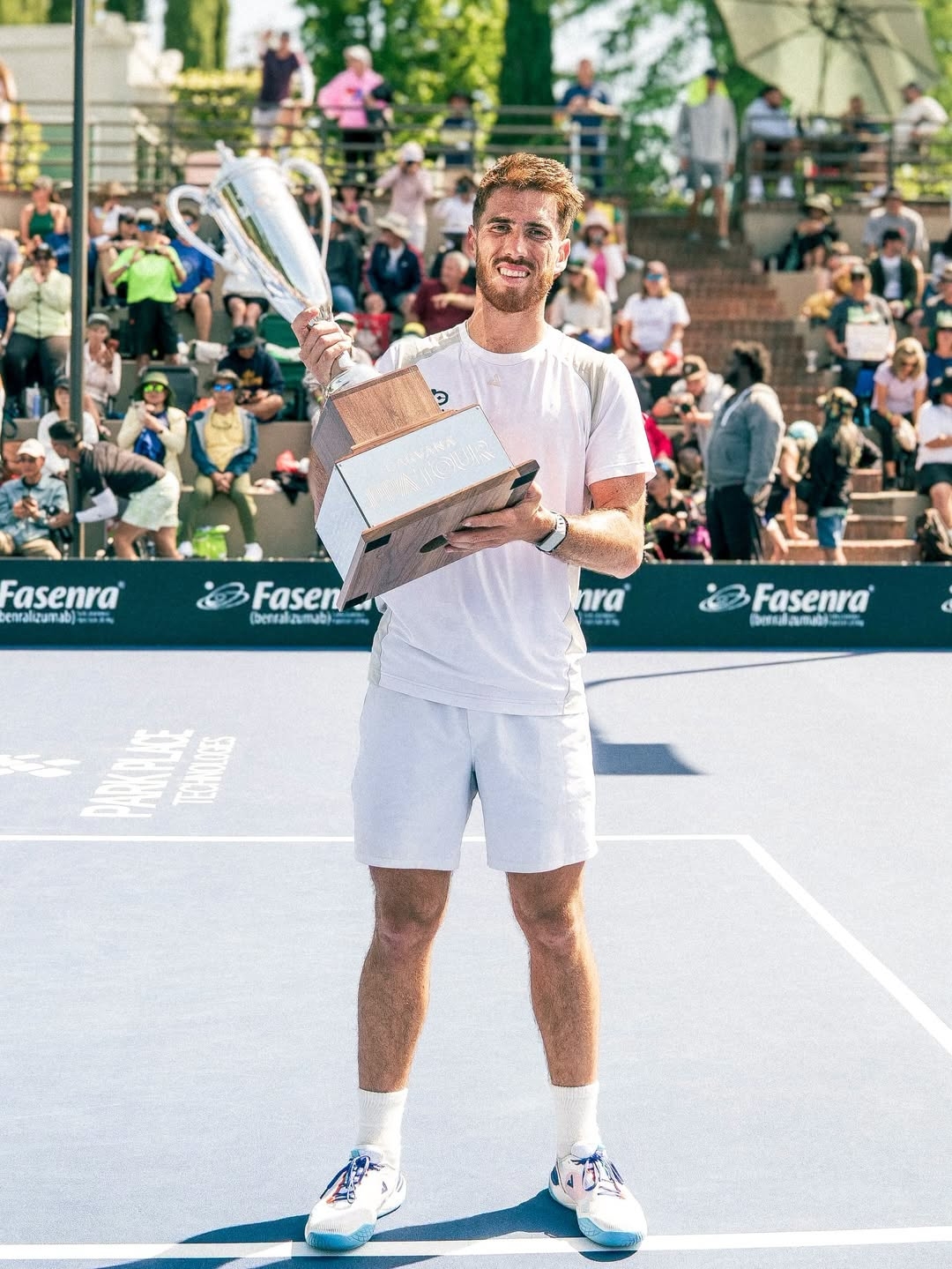 Federico Staksrud vô địch nội dung đơn nam giải Sacramento Open. (Ảnh: PPA Tour)