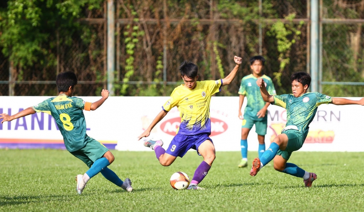 Hà Nội I giành chiến thắng "hủy diệt" trước Đắk Lắk. (Ảnh: VFF)