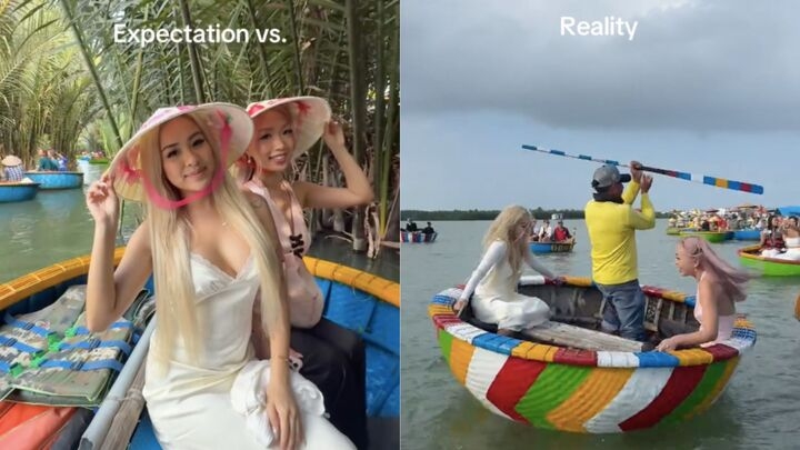 Dân mạng thích thú khi mua 1 vé mà trải nghiệm tận 2 dịch vụ khác nhau. (Ảnh chụp màn hình)