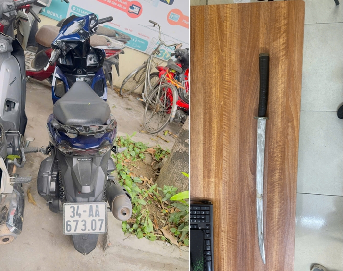 Tang vật liên quan đến sự việc