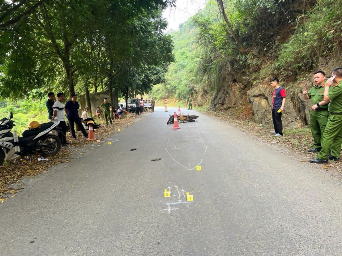 Hiện trường vụ việc.