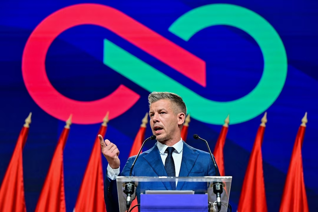 Thủ tướng đắc cử Hungary Péter Magyar. (Ảnh: Reuters)