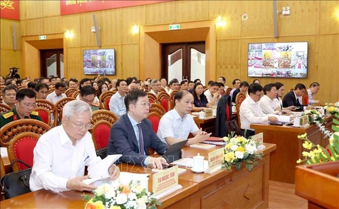 Các đại biểu dự hội nghị. Ảnh TTXVN