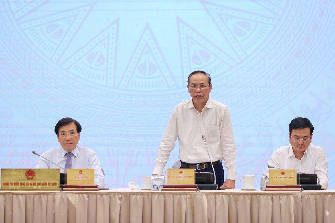 Thứ trưởng Bộ Nông nghiệp và Môi trường Phùng Đức Tiến  - Ảnh: VGP