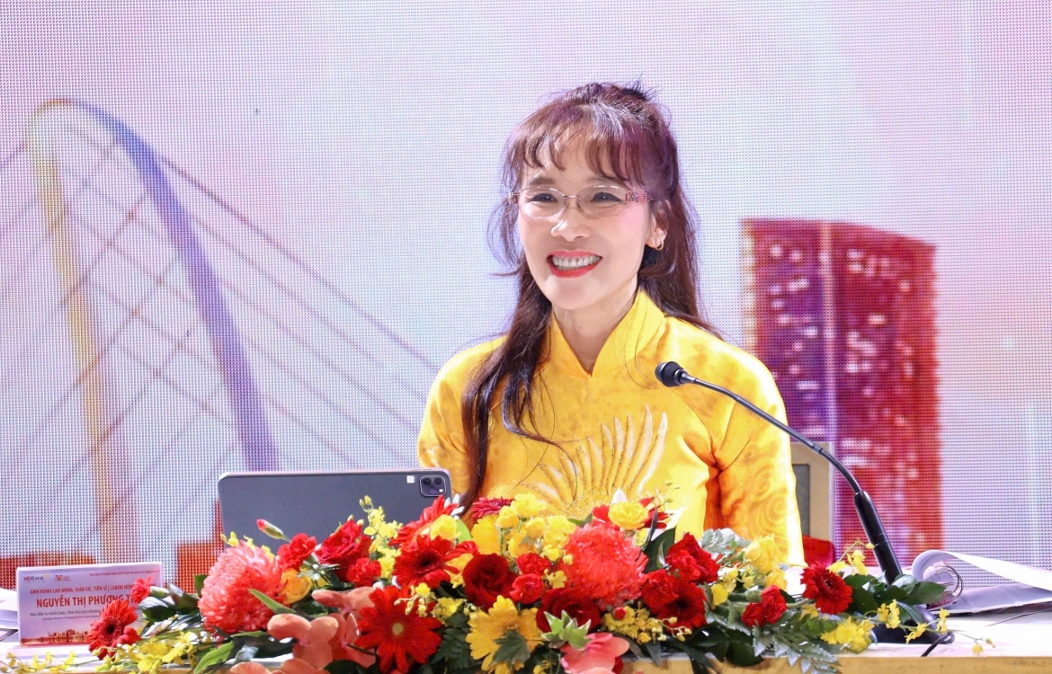 GS.TS Nguyễn Thị Phương Thảo – Phó Chủ tịch Thường trực HĐQT chia sẻ tại sự kiện