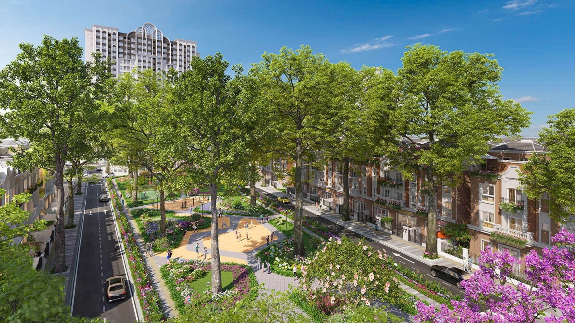 Sản phẩm Royal Townhouse thuộc khu đô thị xanh, siêu cao cấp Eurowindow Sport Garden