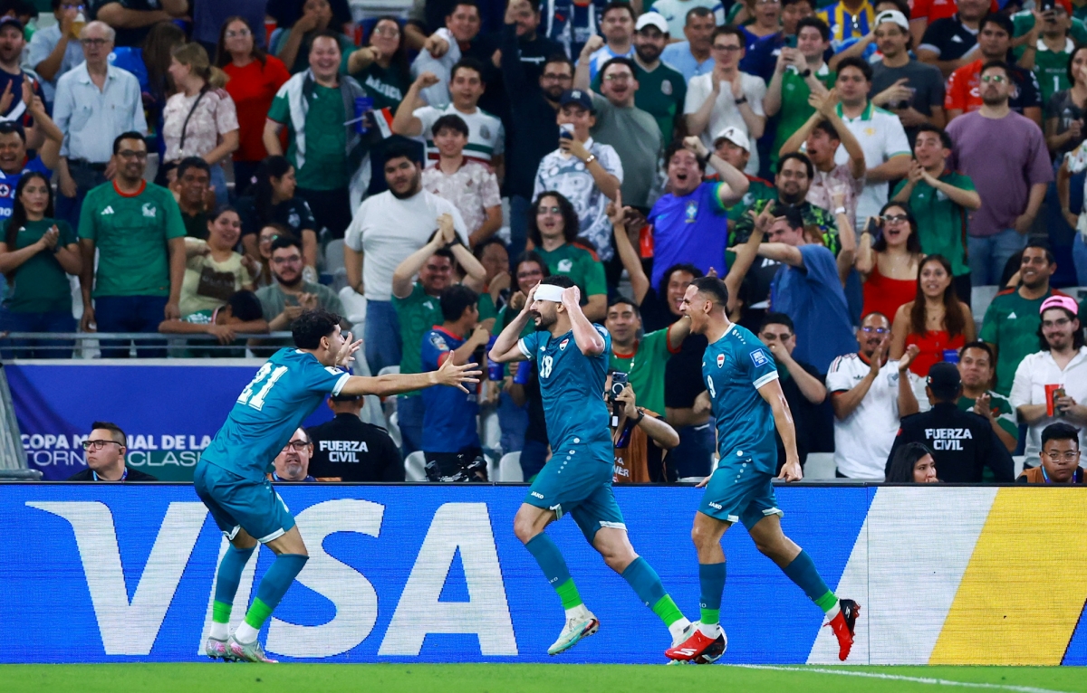 ĐT Iraq giành tấm vé cuối cùng tới VCK World Cup 2026. (Ảnh: Reuters)