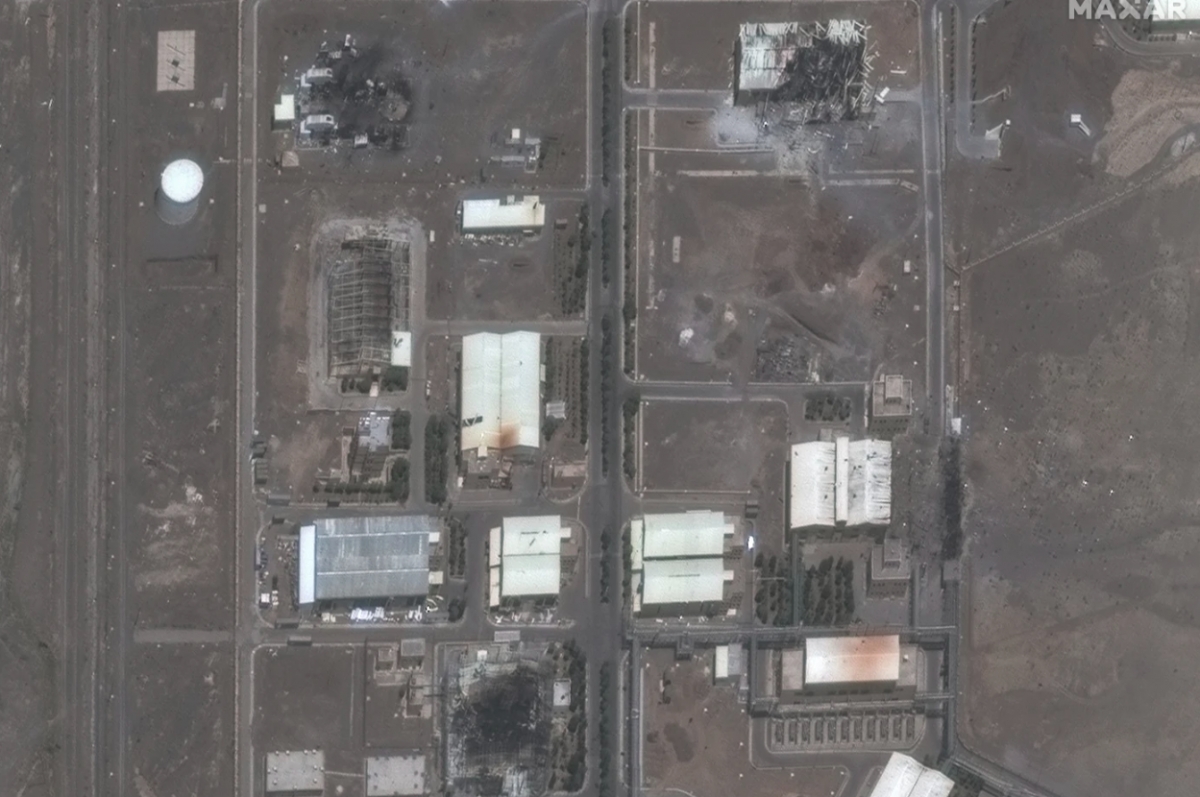 Cơ sở hạt nhân Natanz của Iran. Ảnh: AP