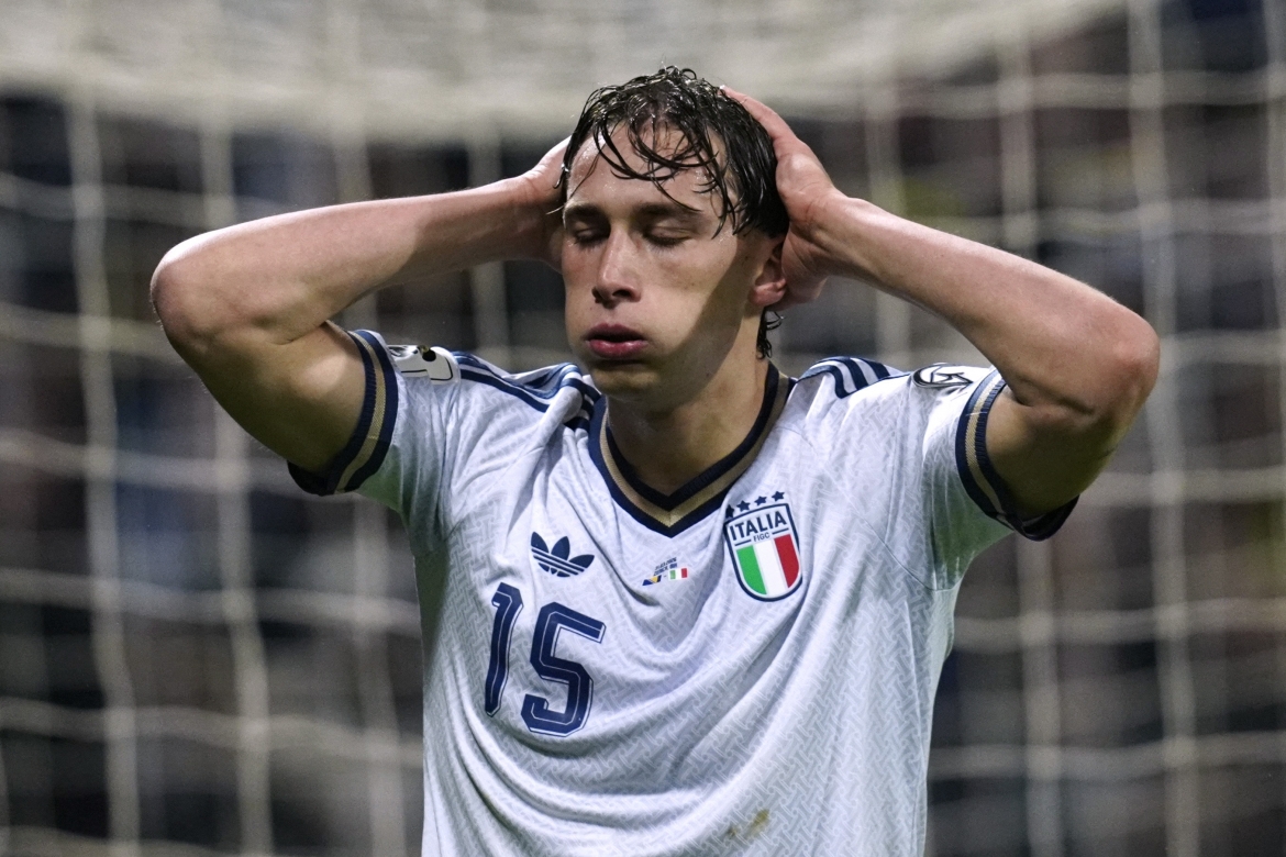 Sự thất vọng của ĐT Italia. (Ảnh: Reuters). 