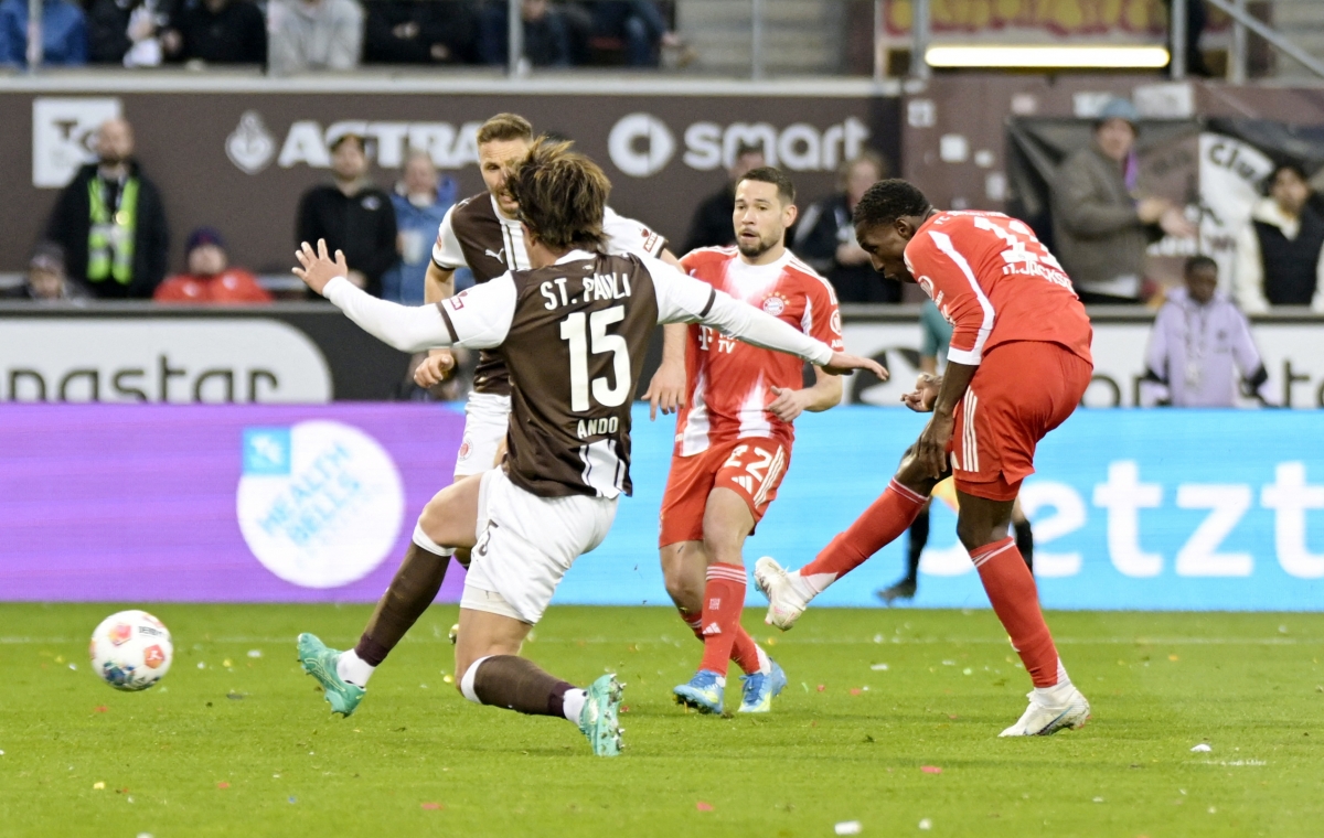 Bayern Munich thắng St Pauli 5-0 tại vòng 29 Bundesliga. (Ảnh: Reuters)