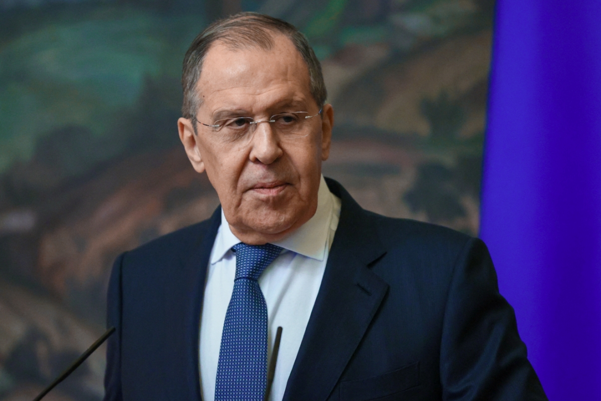 Ngoại trưởng Nga Sergei Lavrov. Ảnh: Reuters.