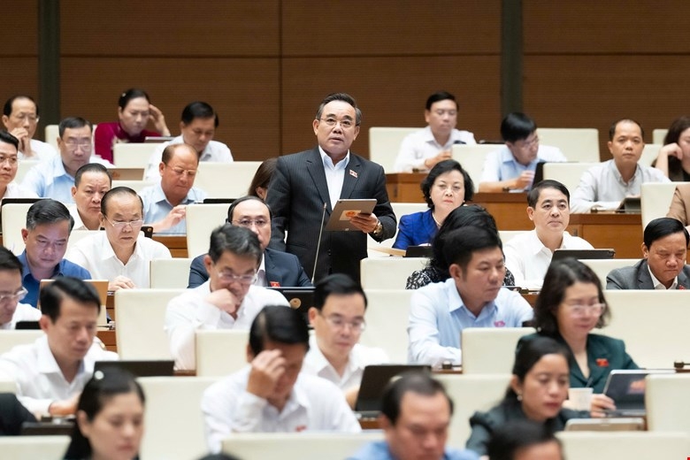 Đại biểu Lê Hữu Trí, đoàn ĐBQH tỉnh Khánh Hòa