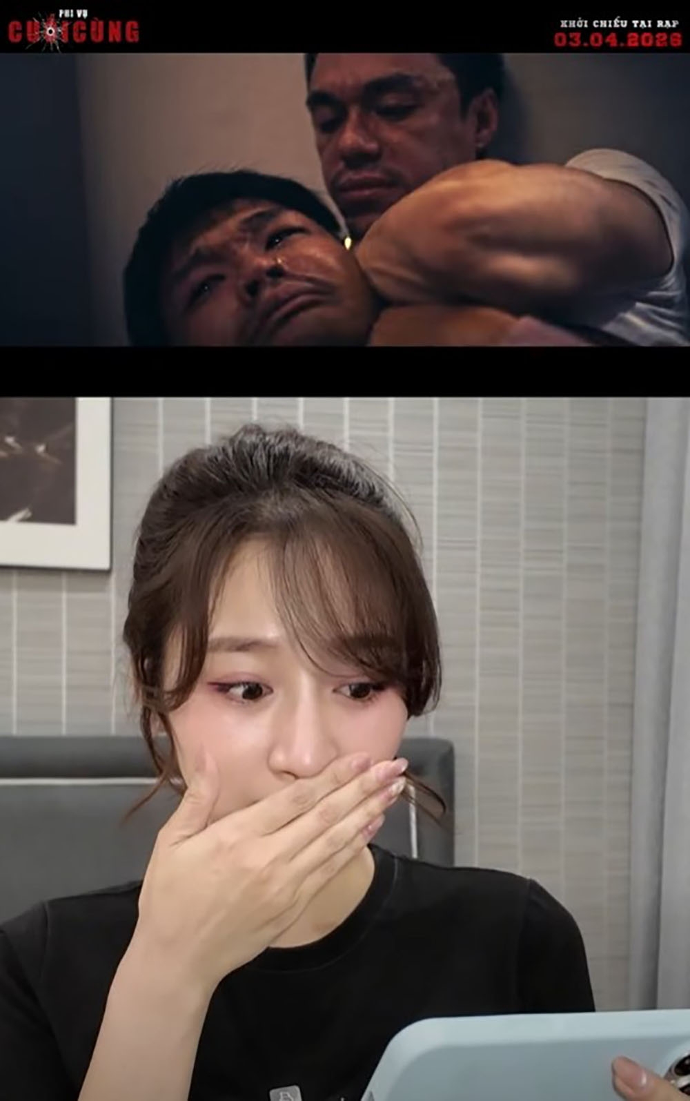 Linh Kul “nổi da gà” khi xem trailer.