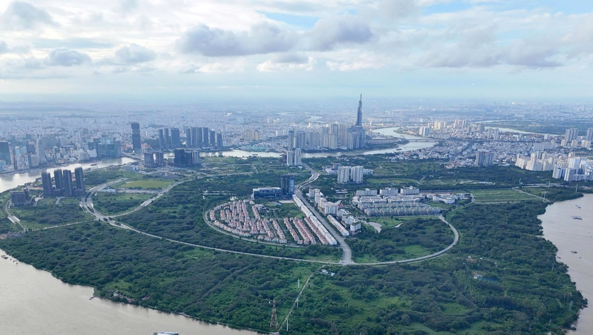 TP.HCM mới trở thành siêu đô thị với diện tích 6.772 km² và dân số hơn 14 triệu người