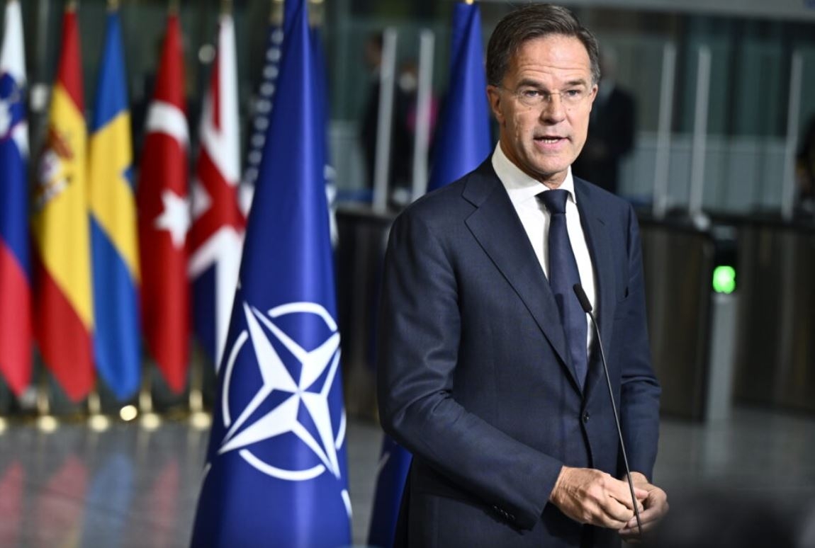 Tổng thư ký Tổ chức Hiệp ước Bắc Đại Tây Dương (NATO) Mark Rutte. Ảnh: Belga